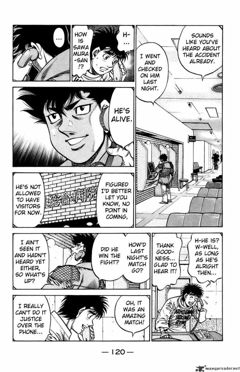 Hajime no Ippo: Fighting Spirit, Chapter 699 image 16
